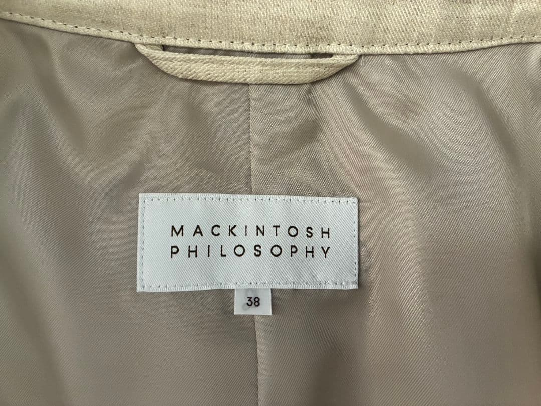 MACKINTOSH PHILOSOPHYステンカラーコート サイズ38
