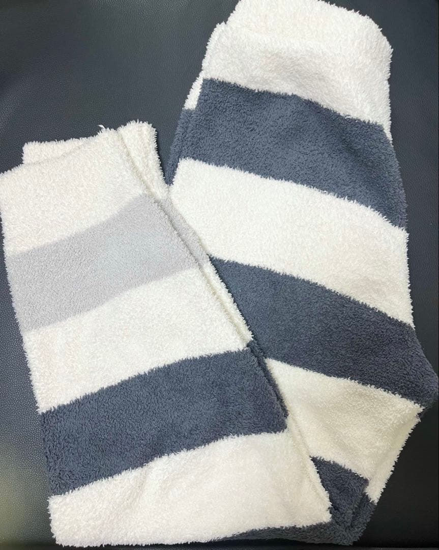 【美品】ジェラートピケ　パウダートリムボーダー　上下セット