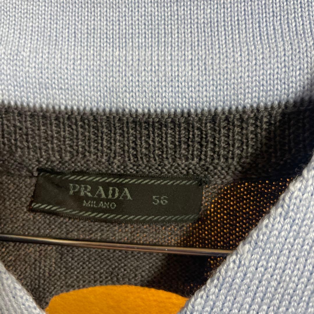 25ss Prada trompe-l'oeil Knitトロンプルイユ