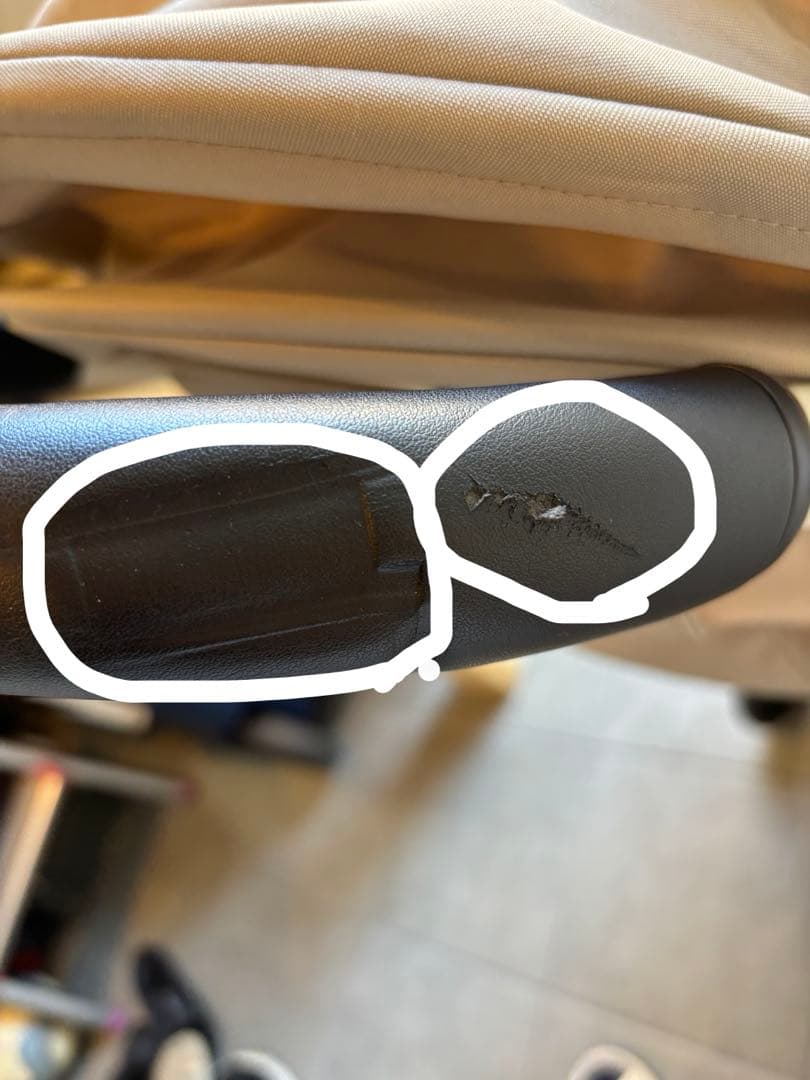 YOYO2 ベビーカー ベージュホワイトフレーム