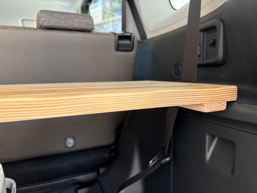 【新型シエンタ10系専用設計】ハンドメイド杉無垢材ラゲージボード｜車中泊にも最適