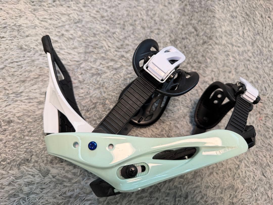 Burton スノーボードビンディング キッズ スモール ブラック/ミント