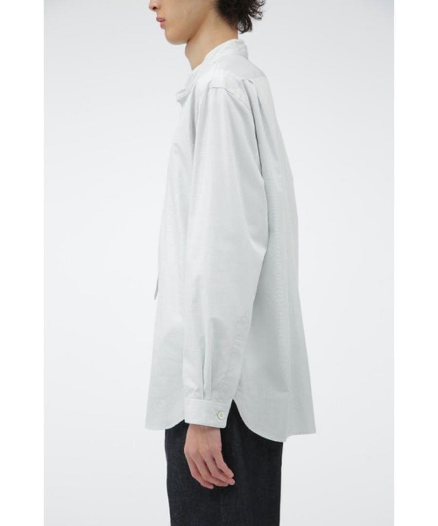 MHL コットンシルク シャツ COTTON SILK END ON END