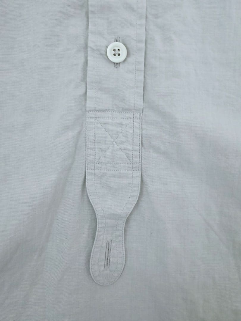 MHL コットンシルク シャツ COTTON SILK END ON END