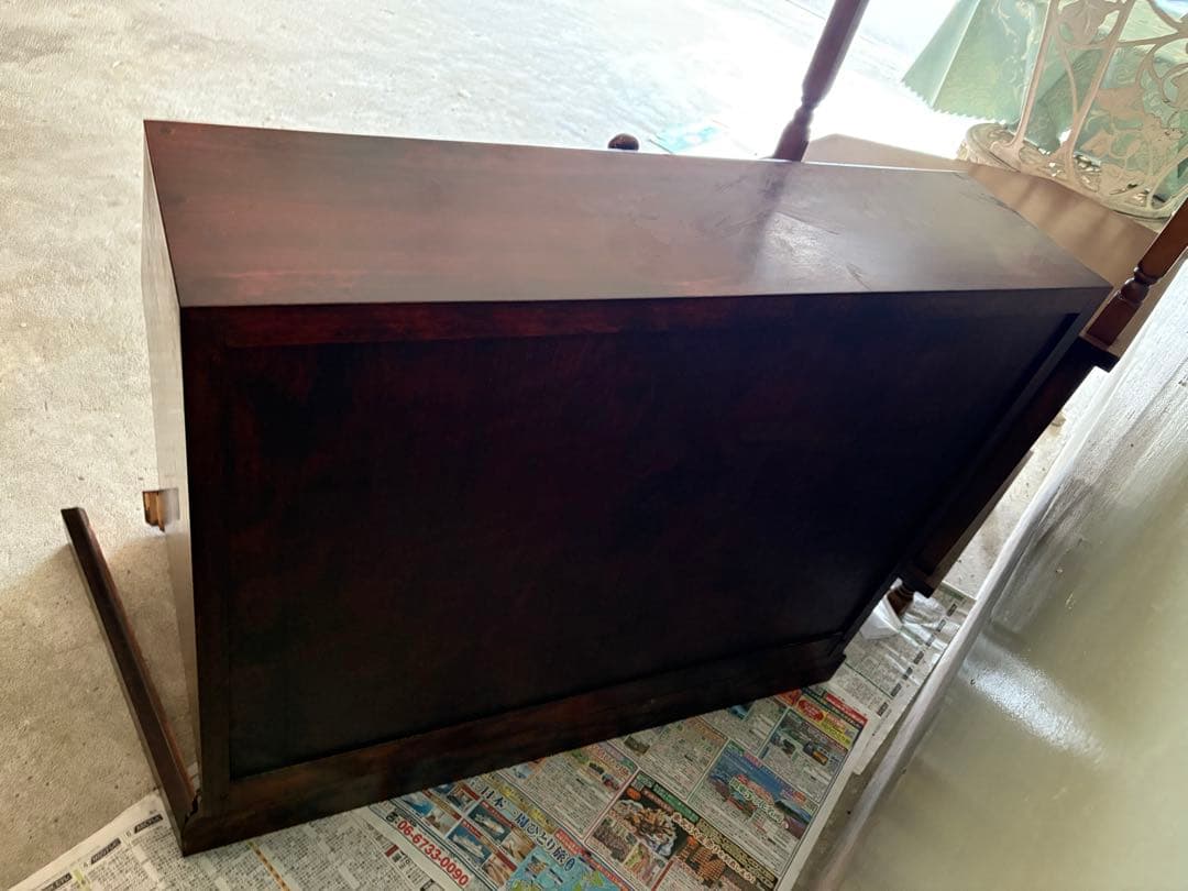 木製ライティングビューロー 九州民藝家具