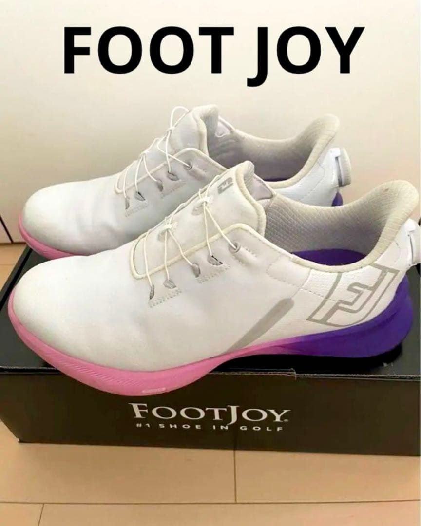 【お値下げ】Foot joy ゴルフシューズ フューエル　25cm