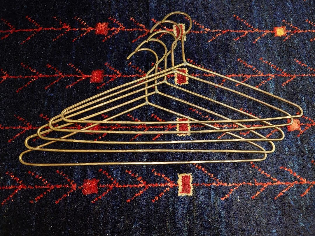 枯白 koku 真鍮ハンガー 2018年もみじ市で購入 5本セット ②