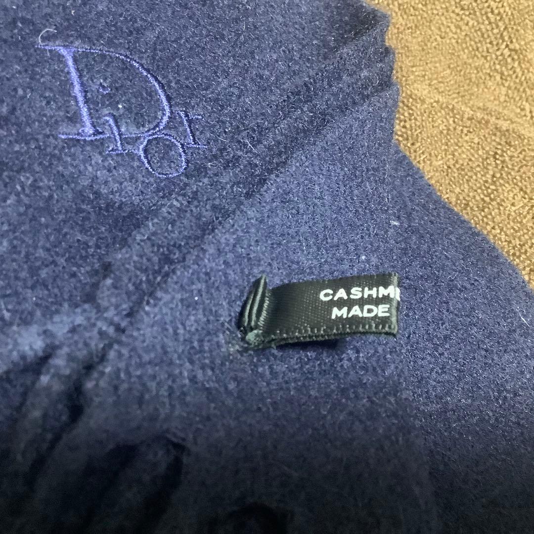 新品未使用　クリスチャン・ディオール　イタリア製　カシミヤ100% マフラー