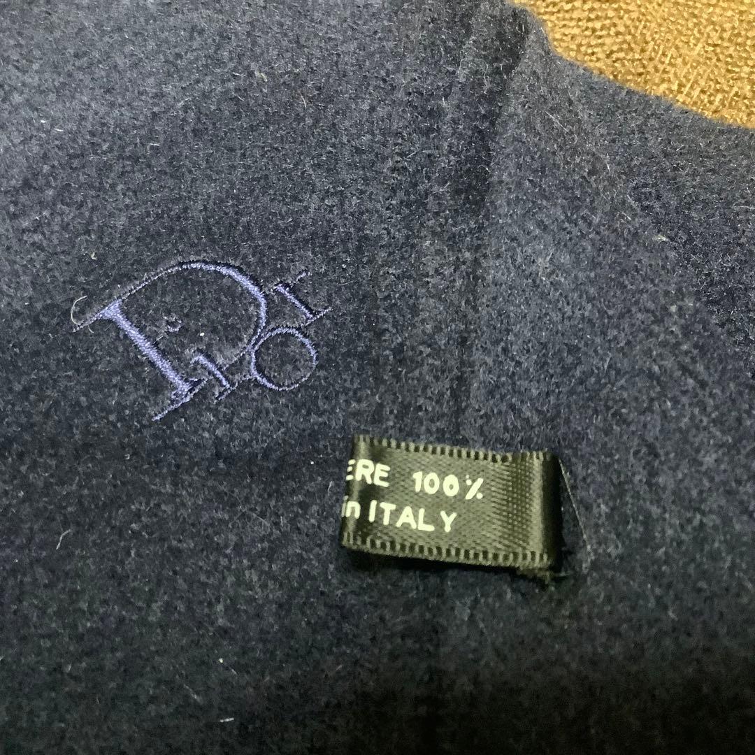 新品未使用　クリスチャン・ディオール　イタリア製　カシミヤ100% マフラー