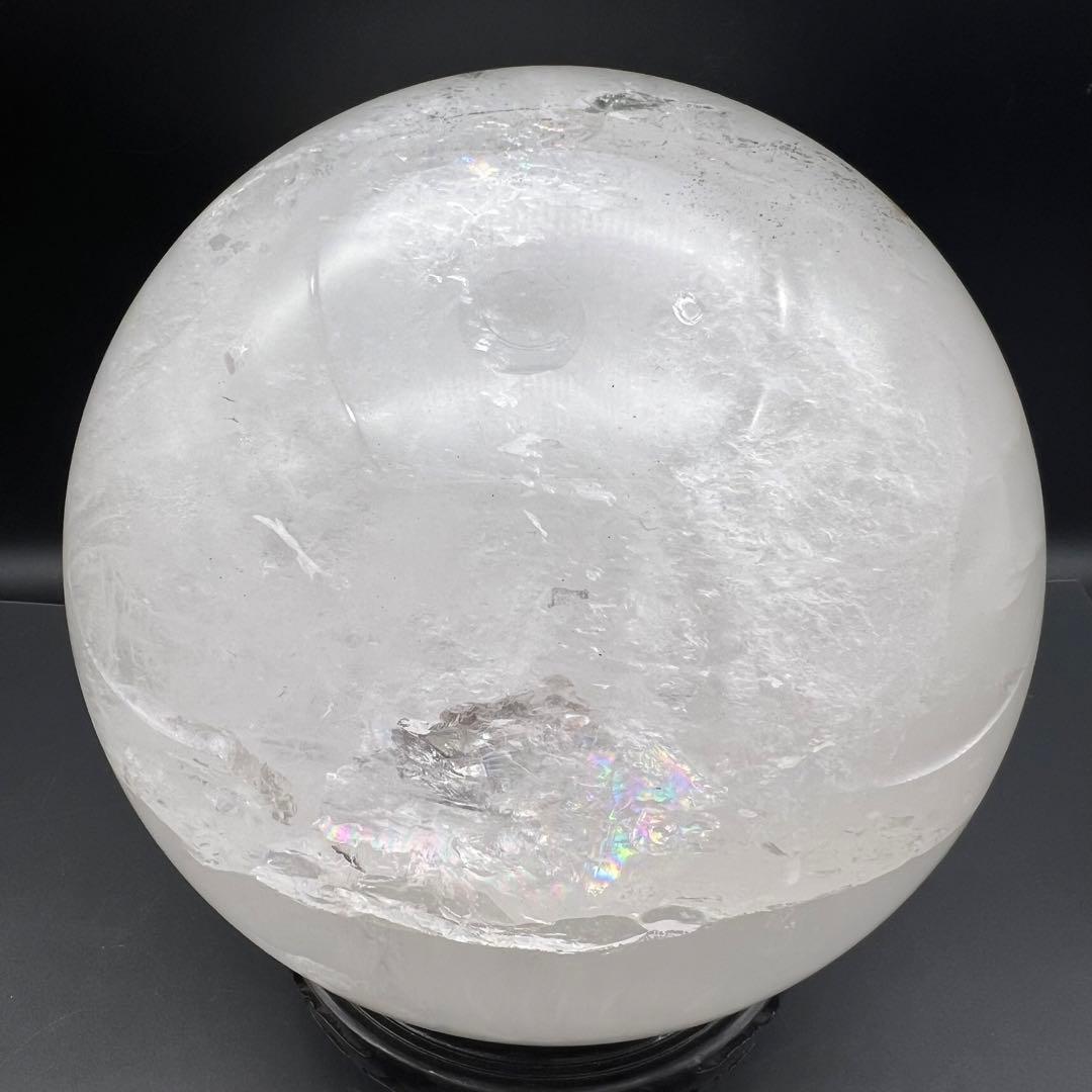 ✳至宝✨究極のお宝品 極上最高大宝珠✨超極大 ヒマラヤ水晶 丸玉 天然石 原石