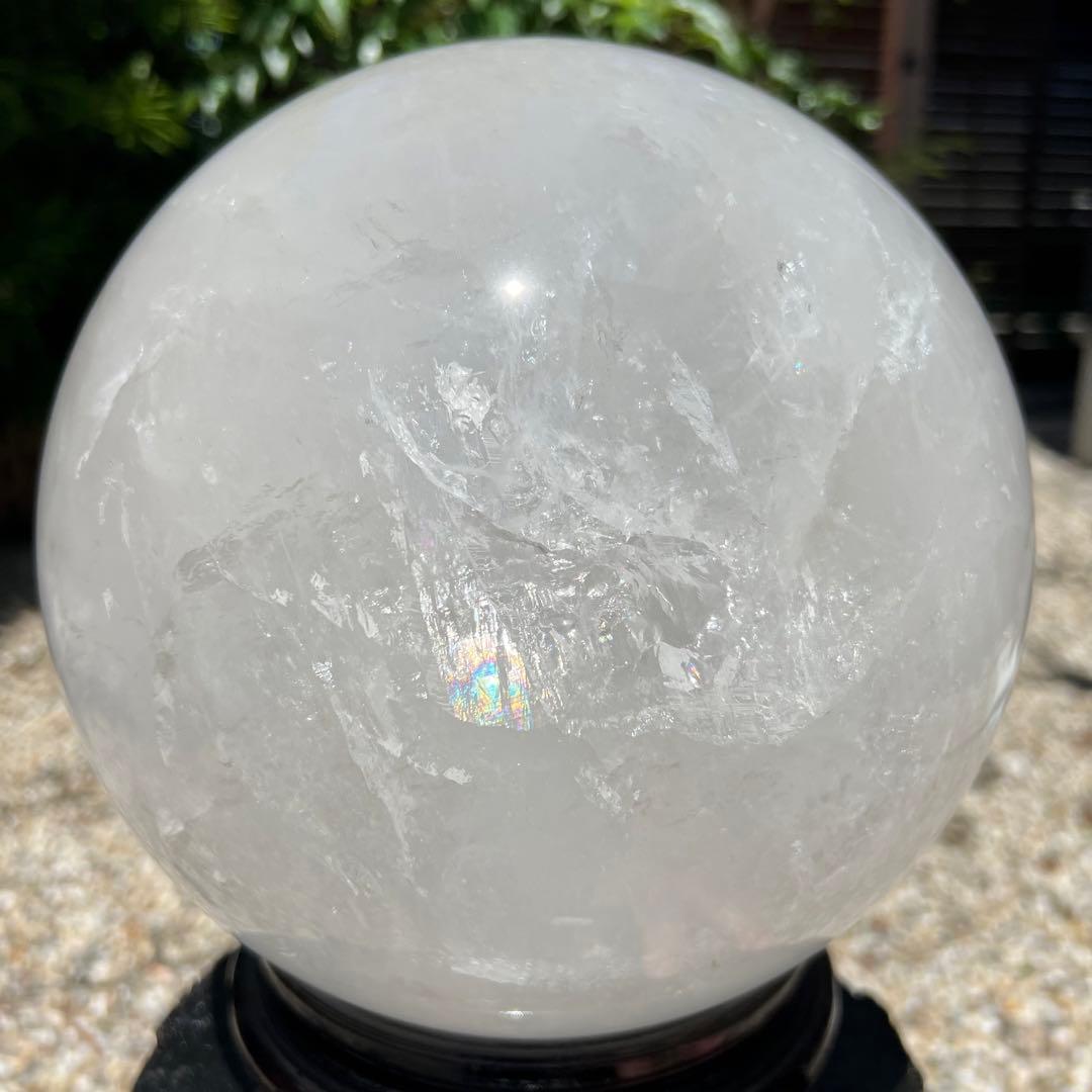 ✳至宝✨究極のお宝品 極上最高大宝珠✨超極大 ヒマラヤ水晶 丸玉 天然石 原石