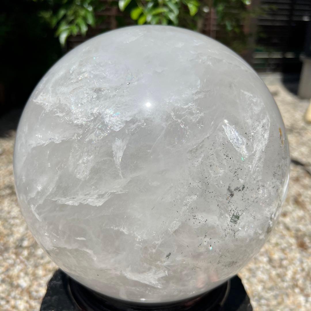 ✳至宝✨究極のお宝品 極上最高大宝珠✨超極大 ヒマラヤ水晶 丸玉 天然石 原石