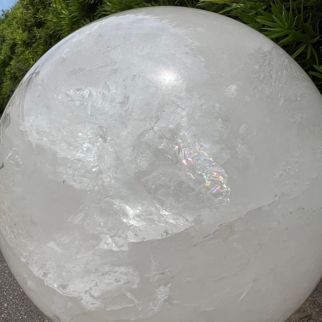 ✳至宝✨究極のお宝品 極上最高大宝珠✨超極大 ヒマラヤ水晶 丸玉 天然石 原石