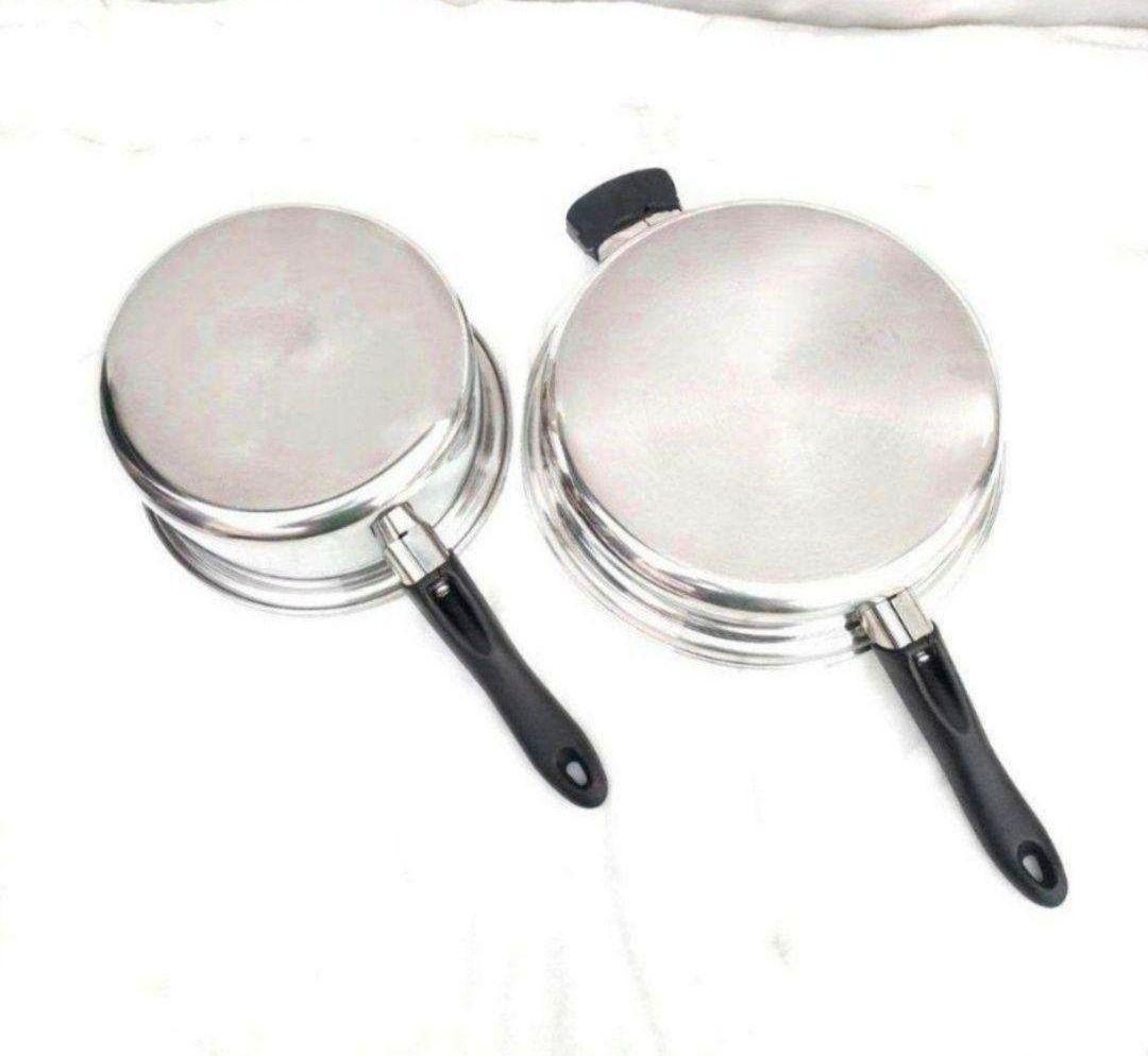 アムウェイ Amwayインダクションレンジ対応 大フライパン 大ソースパン @