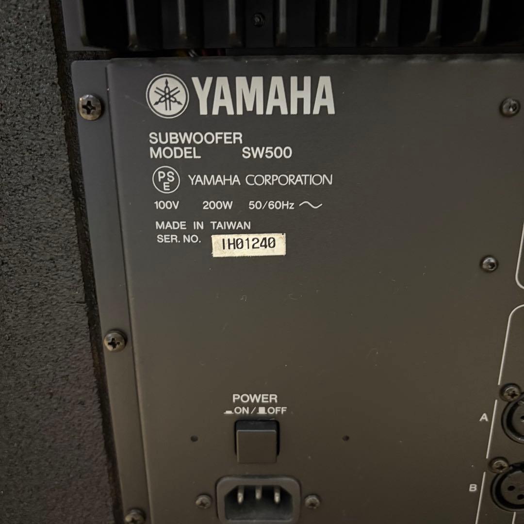YAMAHA SW500 サブウーファー 音出し確認済