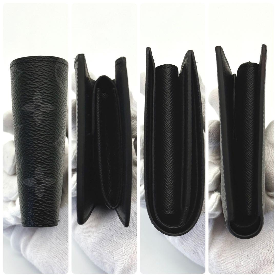 新品 ルイヴィトン モノグラム エクリプス ポルトフォイユ マルコ 財布 箱