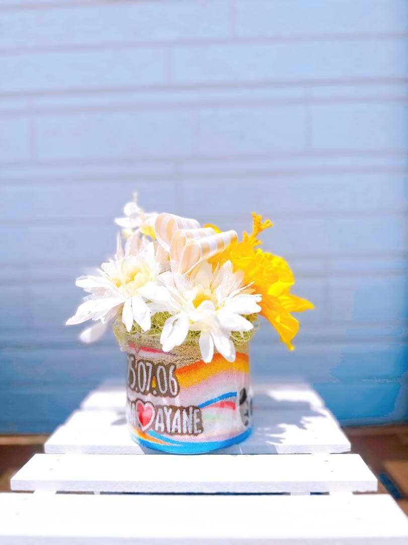 カラーサンドアート/結婚祝い