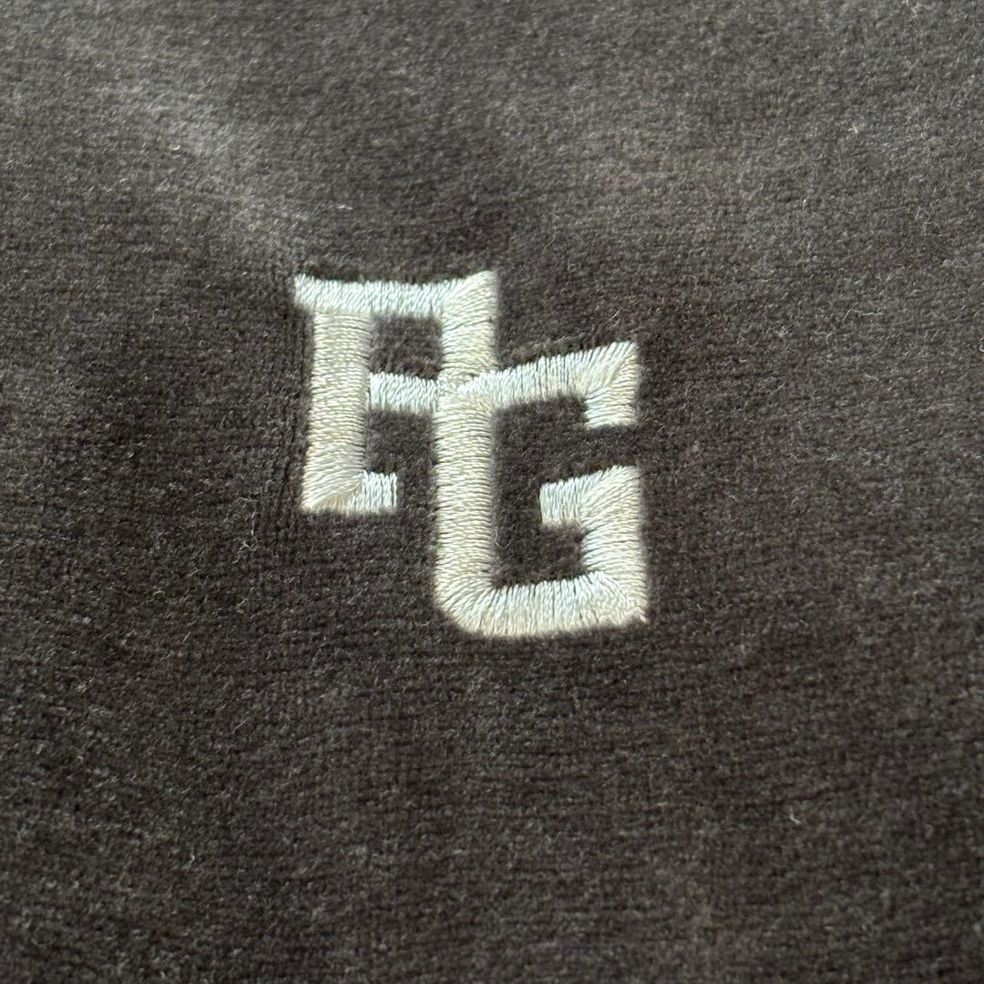 パーリーゲイツ✨　ベルベットブルゾン　ゴルフ　ジップアップ　ブラウン　４　M