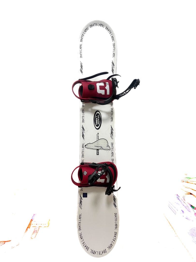 ポテトクリームデスレーベル　ブラックフラッグ　154cm