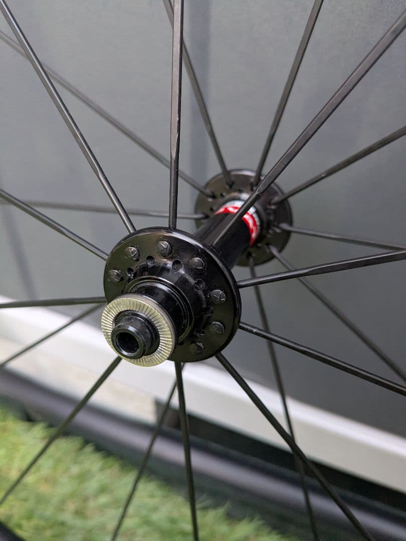 【訳あり】ICAN α50pro カーボンホイール 前後セット