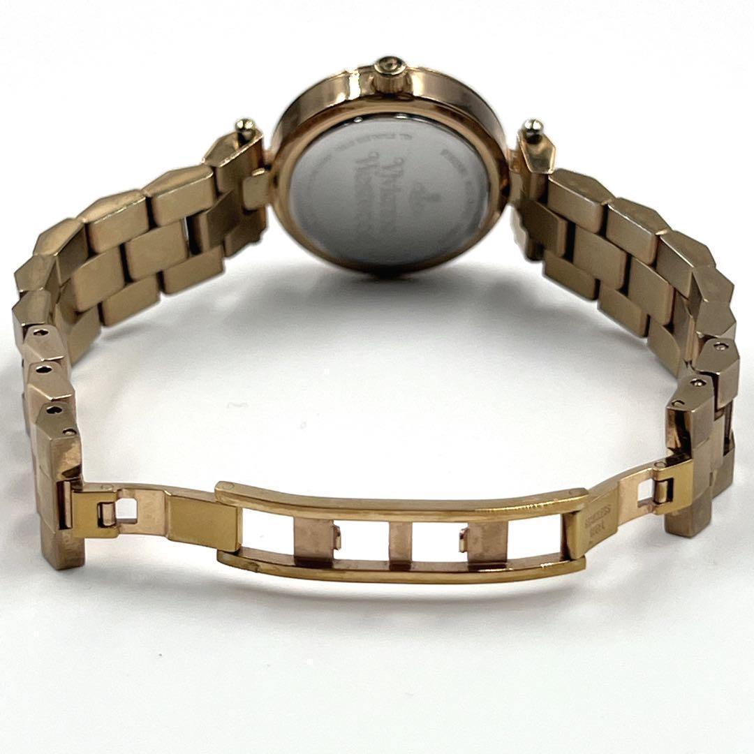 入手困難✨ ヴィヴィアンウェストウッド　デカオーブ ブラック ゴールド ラウンド