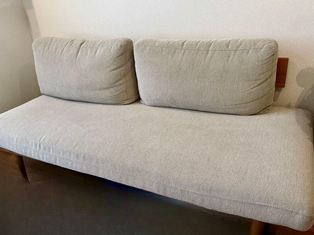 unico ZIZZI　ジッジ　カバーリングソファベッド　　ベージュ　ウニコ