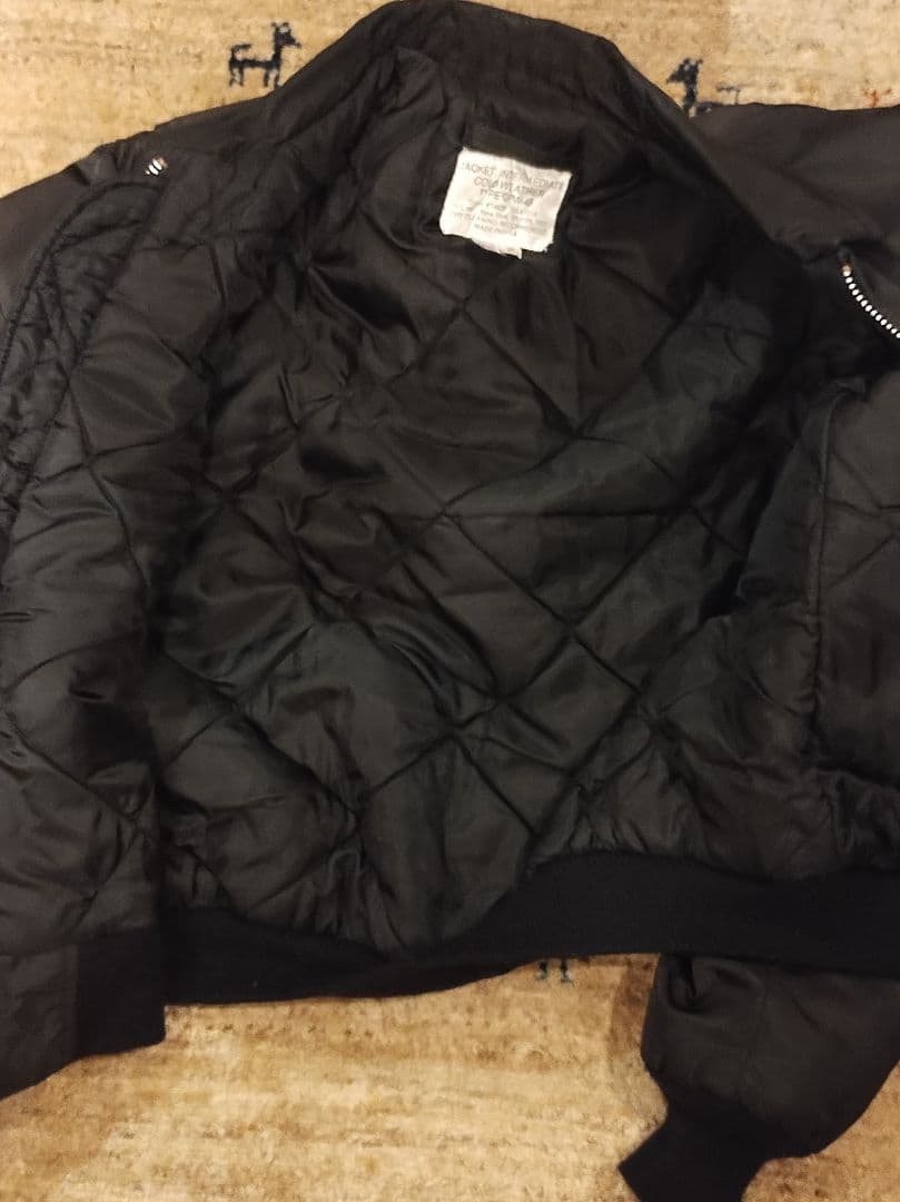 ☆*☆様 スピワック　CPW-45　フライトジャケット ブラック ミリタリー ブ