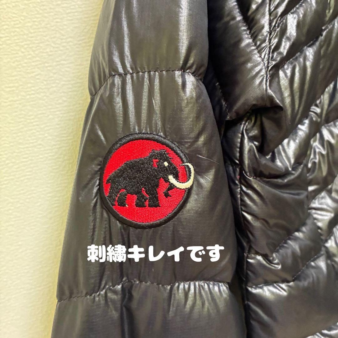 美品　マムート　グラビティー　ウルトラライト　ダウンジャケット　羽毛　黒　Ｌ