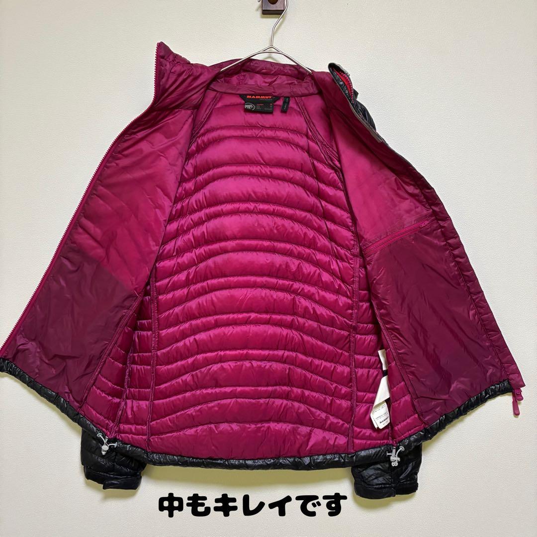 美品　マムート　グラビティー　ウルトラライト　ダウンジャケット　羽毛　黒　Ｌ
