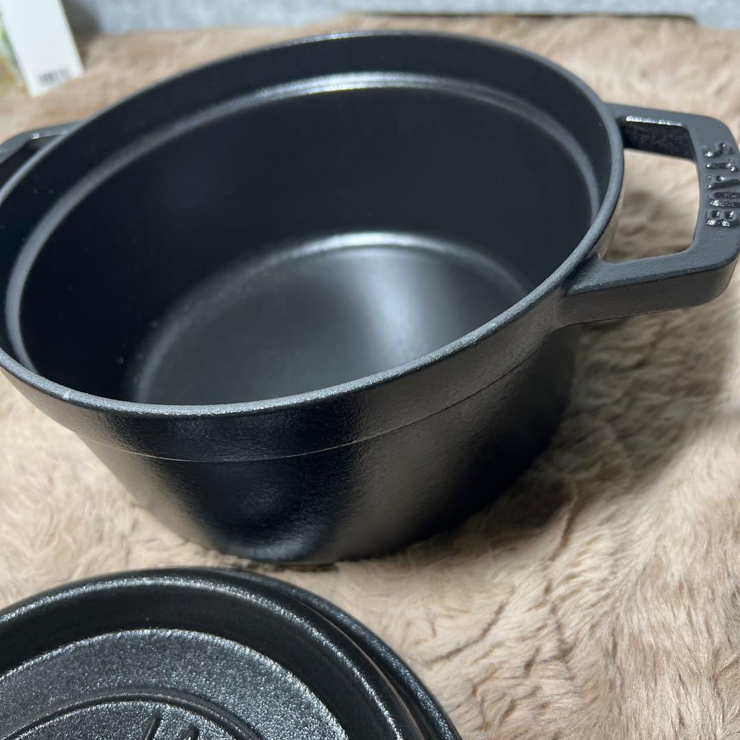 staub ストウブ ピコ ココット ラウンド ブラック 20cm IH対応