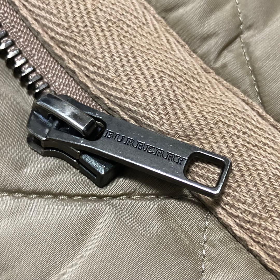 バーバリー　ダッフルコート　キルティング　ファー付