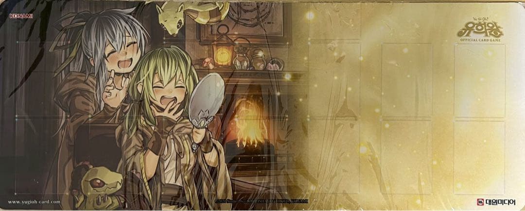 【韓国限定】精霊術の使い手　ウィン&エリア　プレイマット　霊使い　プレマ