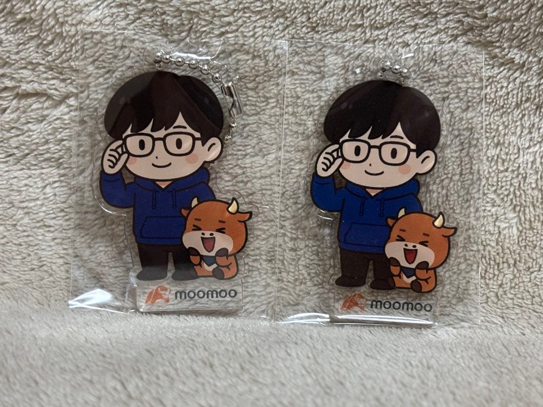 テスタさん アクリルキーホルダー 2個セット