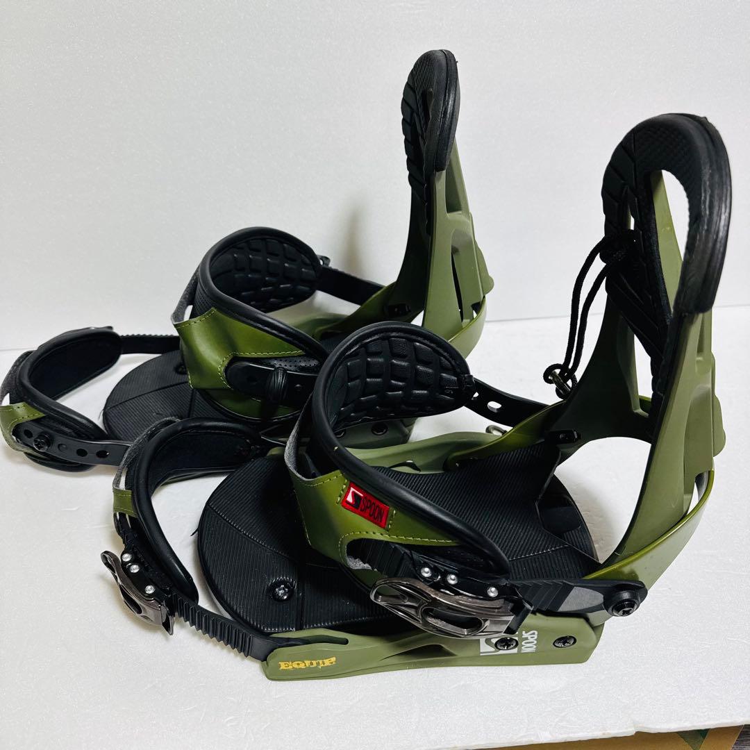 MLサイズ オリーブグリーン スノーボードビンディング初心者格安激安