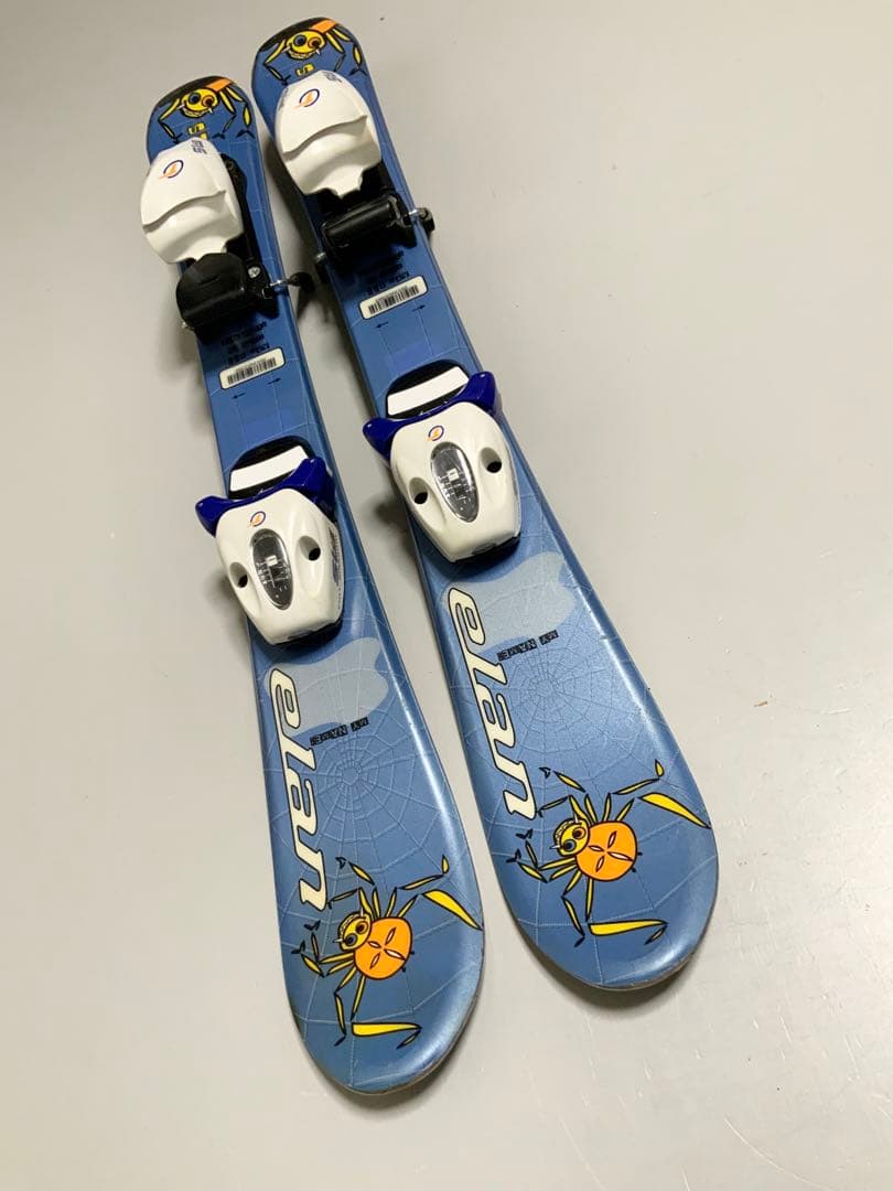 ジュニアスキー 3点セット　エラン　板70cm／ブーツ15cm-16.5cm