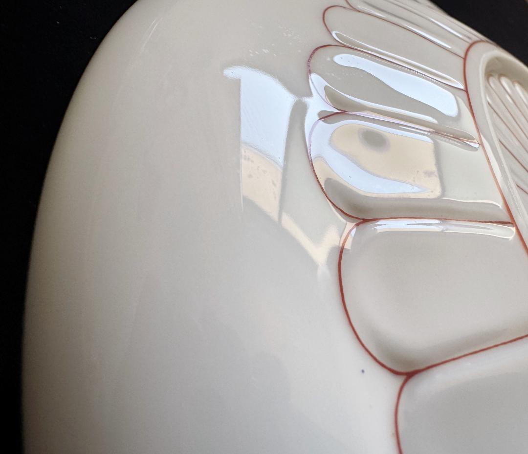 ヘレンド シノワズリ 西安の赤ゲデレ 茶会ボックス スターペインター作品