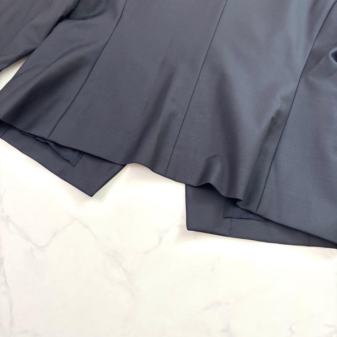 【極美品 大きいサイズ】セオリーリュクス エグゼクティブ セットアップスーツ 黒