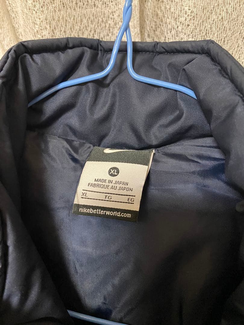 Nike ネイビー XL ベンチコート　鹿島アントラーズ