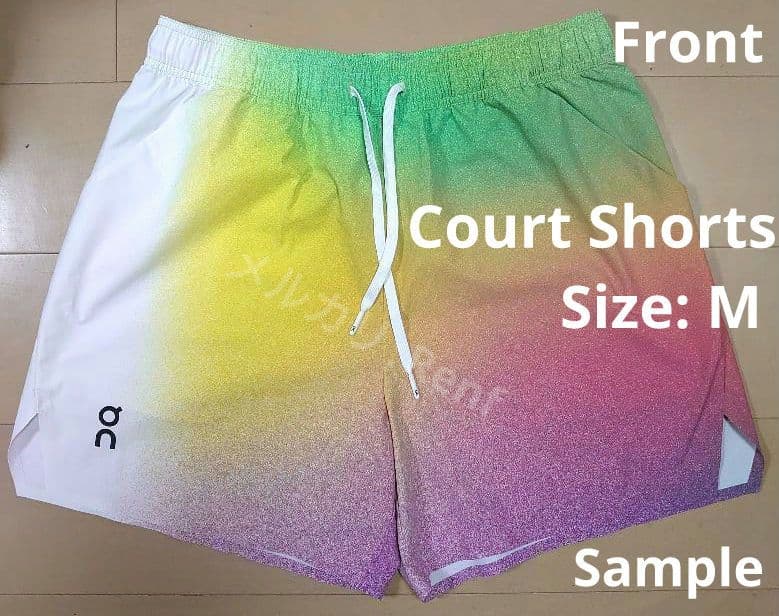 On Court Shorts Men’s M 全仏ver. (新品/未開封)