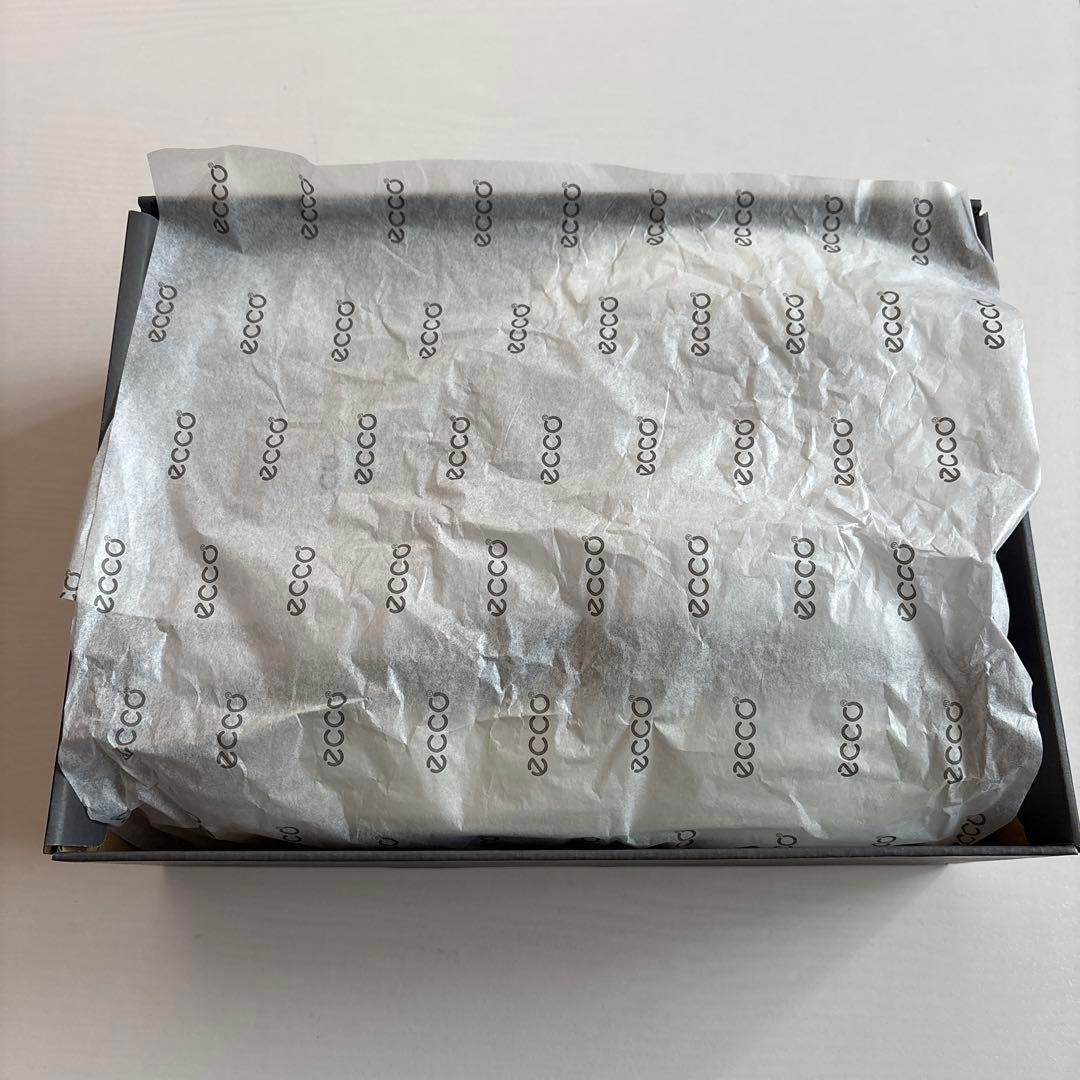 【myumyu！】ecco ブラック スニーカー 38