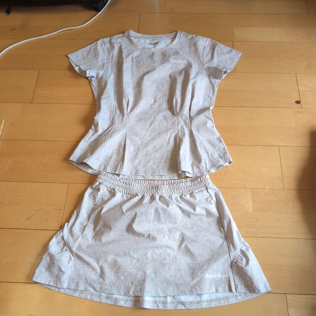 Admiral グレー Tシャツ スカート セットLサイズ