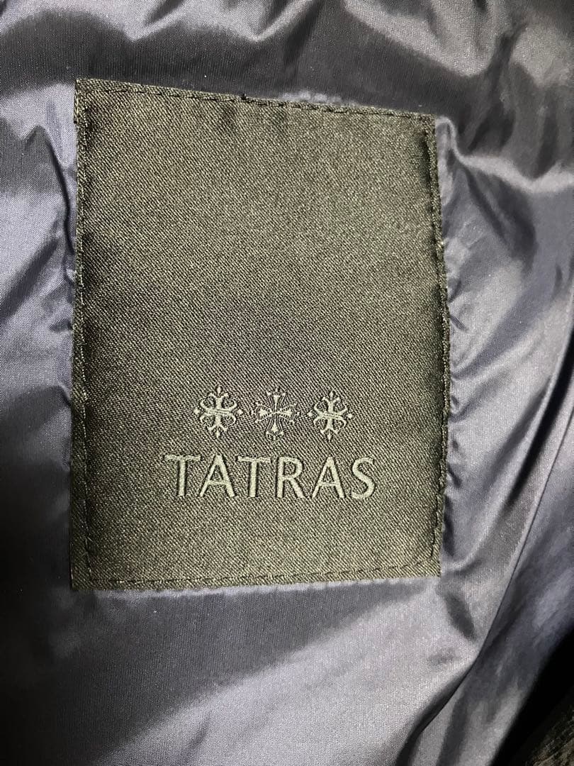 TATRAS ポリテアマ ダウン 02ネイビー★極美品★ギャランティカード付属