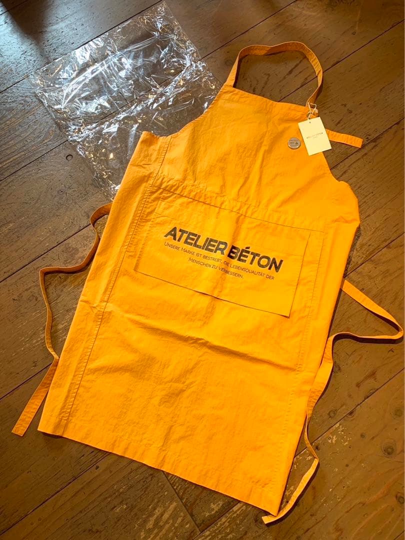 ATELIER BETON アトリエベトン 未使用 エプロン 定価19800