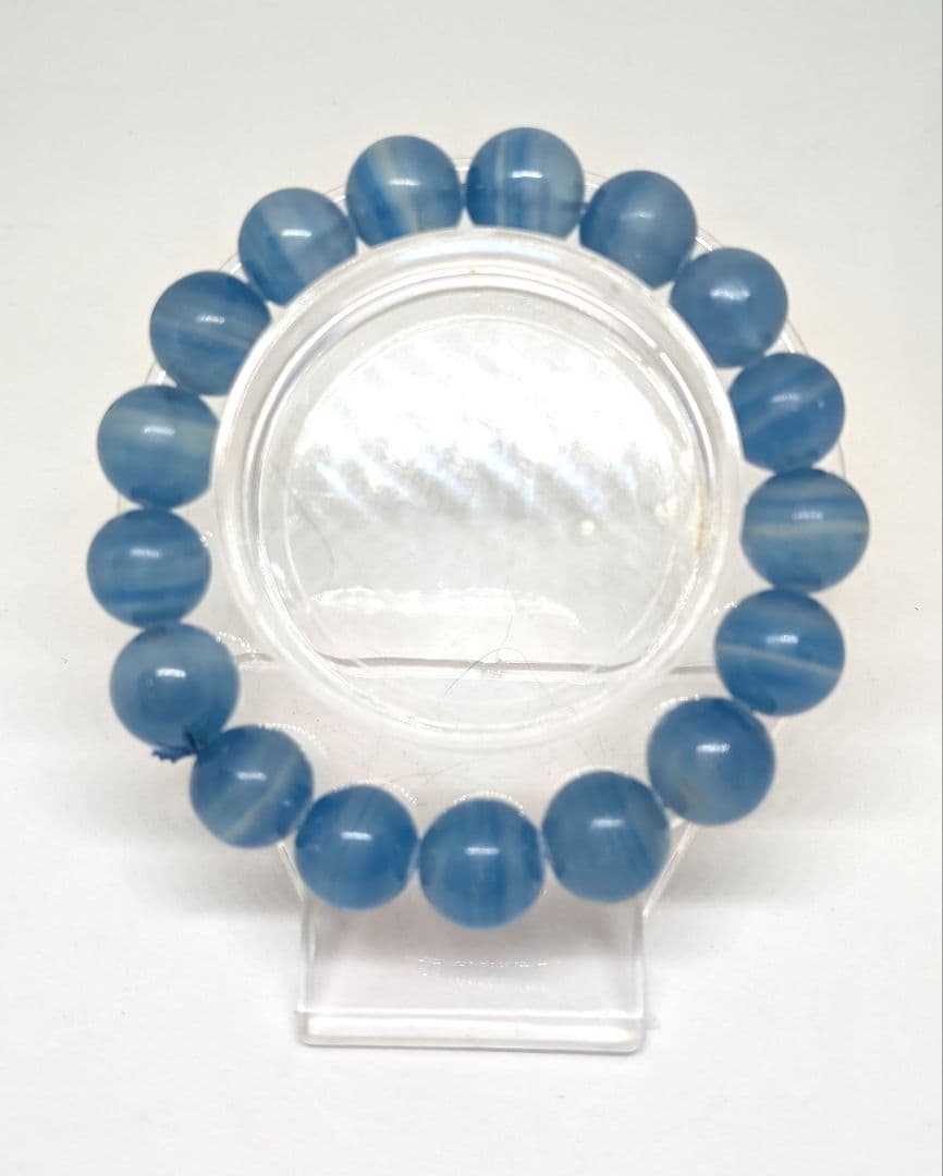 ブルーカルセドニーブレスレット☆