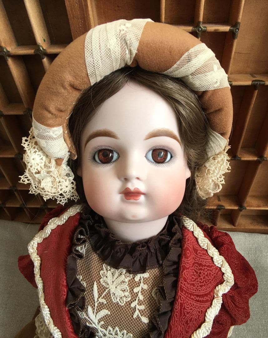 ビスクドール (8/29-F11G-60) 約60cm リプロ 作家様モノです。