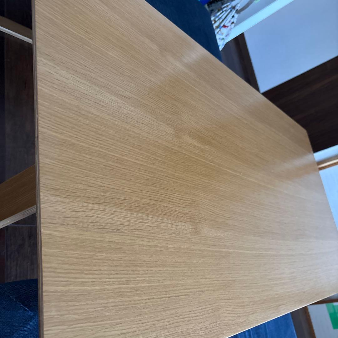 【送料込み】無印　リビングでもダイニングでも使えるテーブル