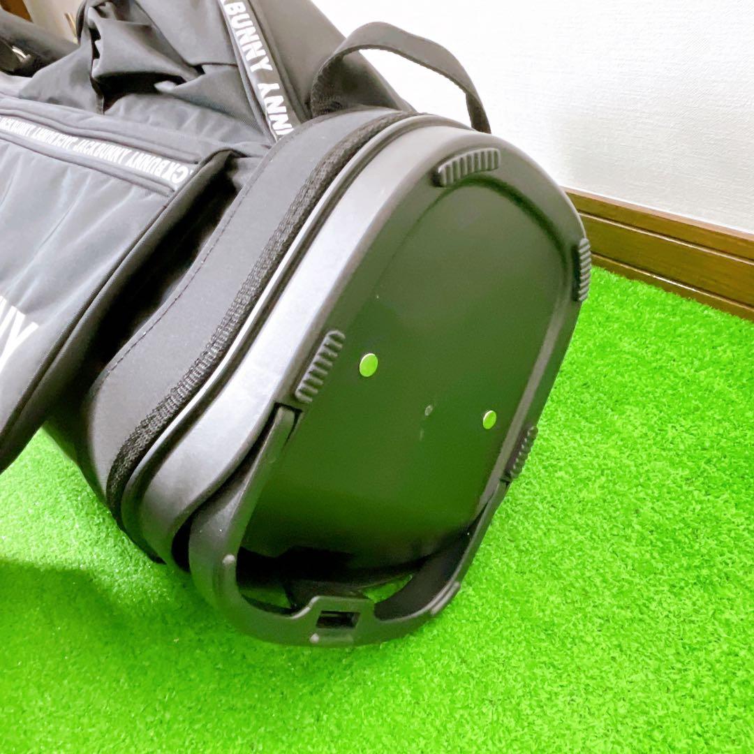 廃盤　希少　未使用　ジャックバニー！！　スタンド　キャディバック　ブラック