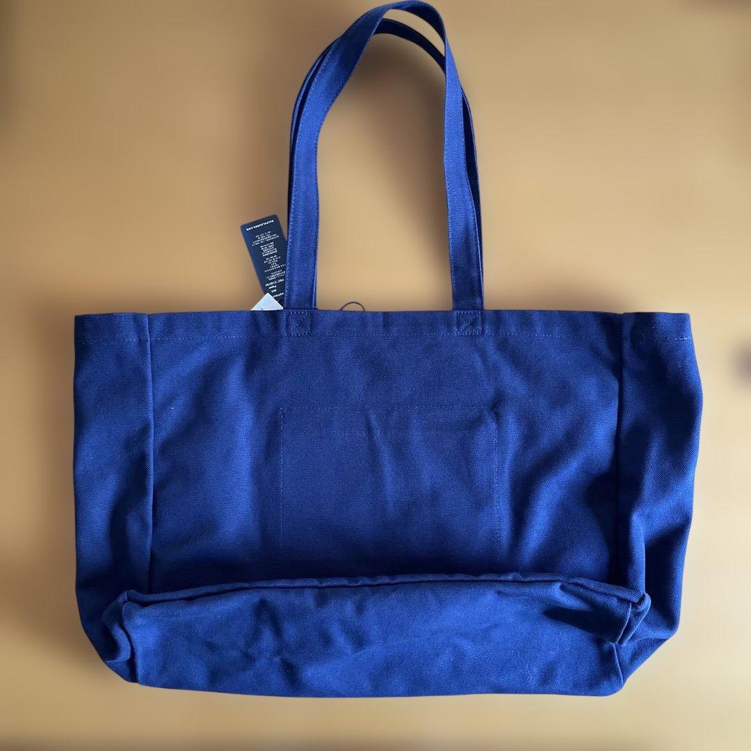 ビームス別注 トートバッグ ネイビー Polo Bear