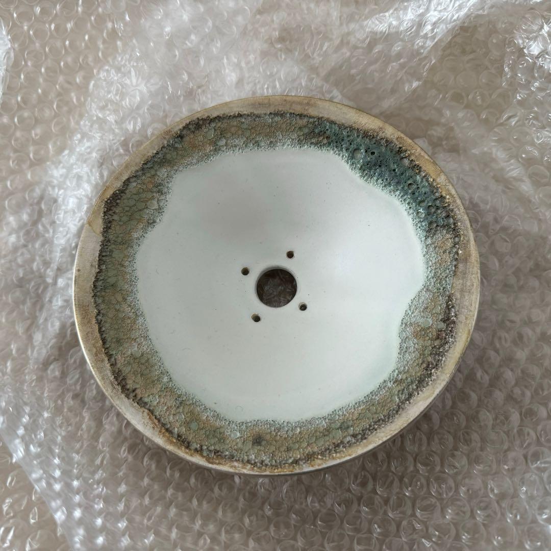 新品未使用 福村龍太 銀彩 白日 hakujitu 鉢 花器 植木鉢