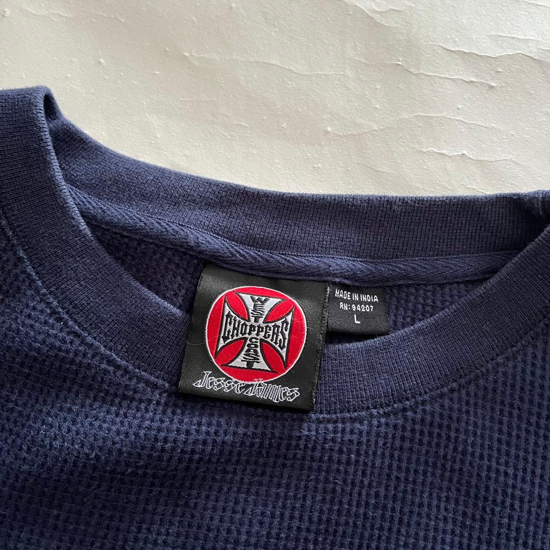 west coast choppers プリントサーマルカットソー